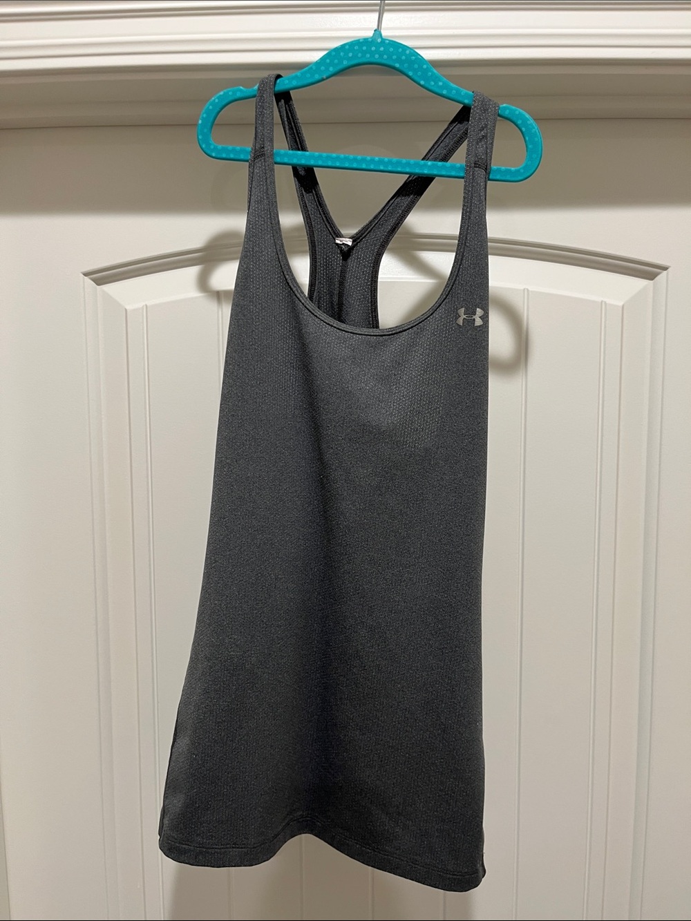 Under Armour Women's Dark Gray Racerback Training Tank